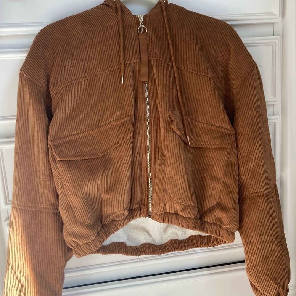 ASHLEY vintage charm sherpa jacket (sunrise collection)